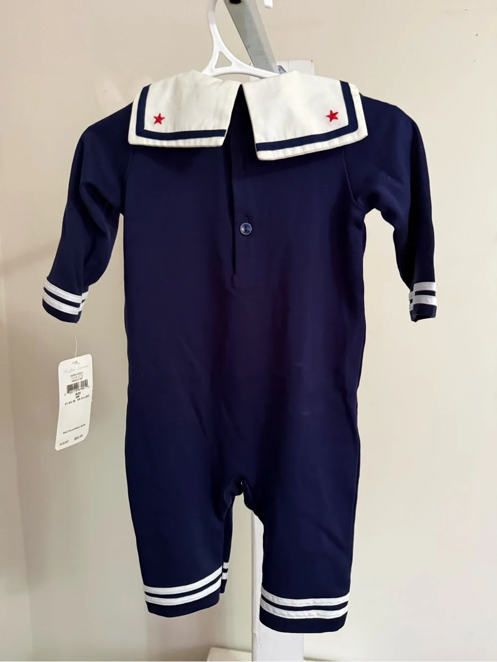 NWT Ralph Lauren Sailor Romper